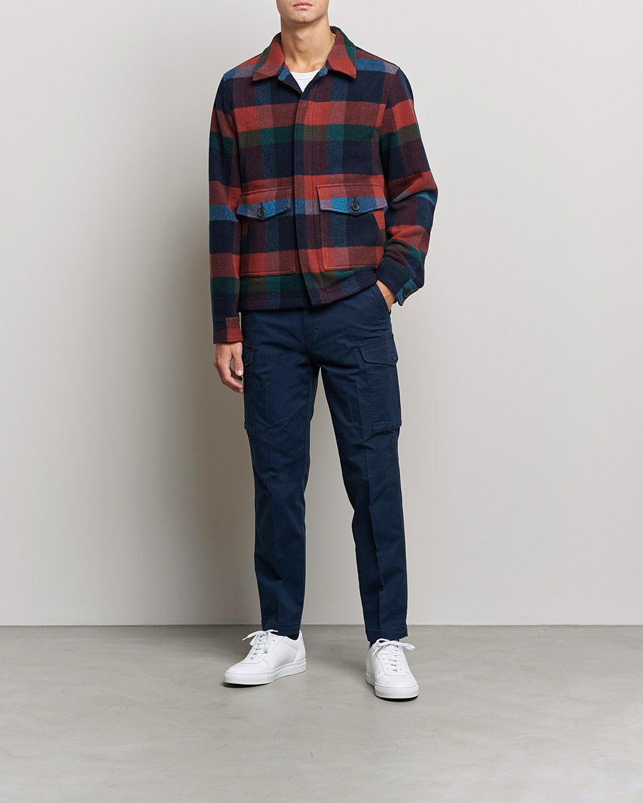 Herr | Byxor | Dockers | Tapered Cotton Cargo Pant Navy