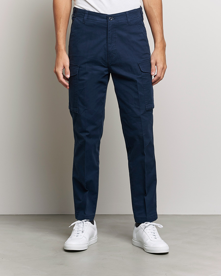 Herr | Cargobyxor | Dockers | Tapered Cotton Cargo Pant Navy