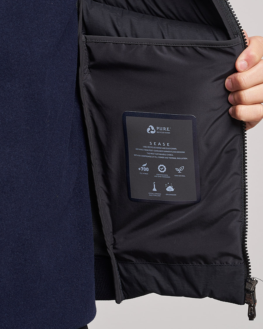Herr | Jackor | SEASE | Warmer Down Vest Caviar