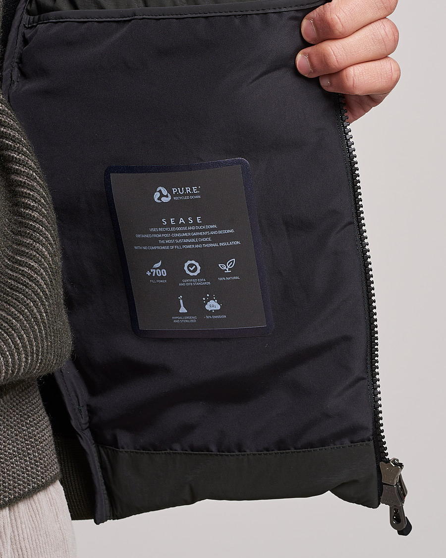 Herr | Jackor | SEASE | Warmer Down Jacket Dark Green