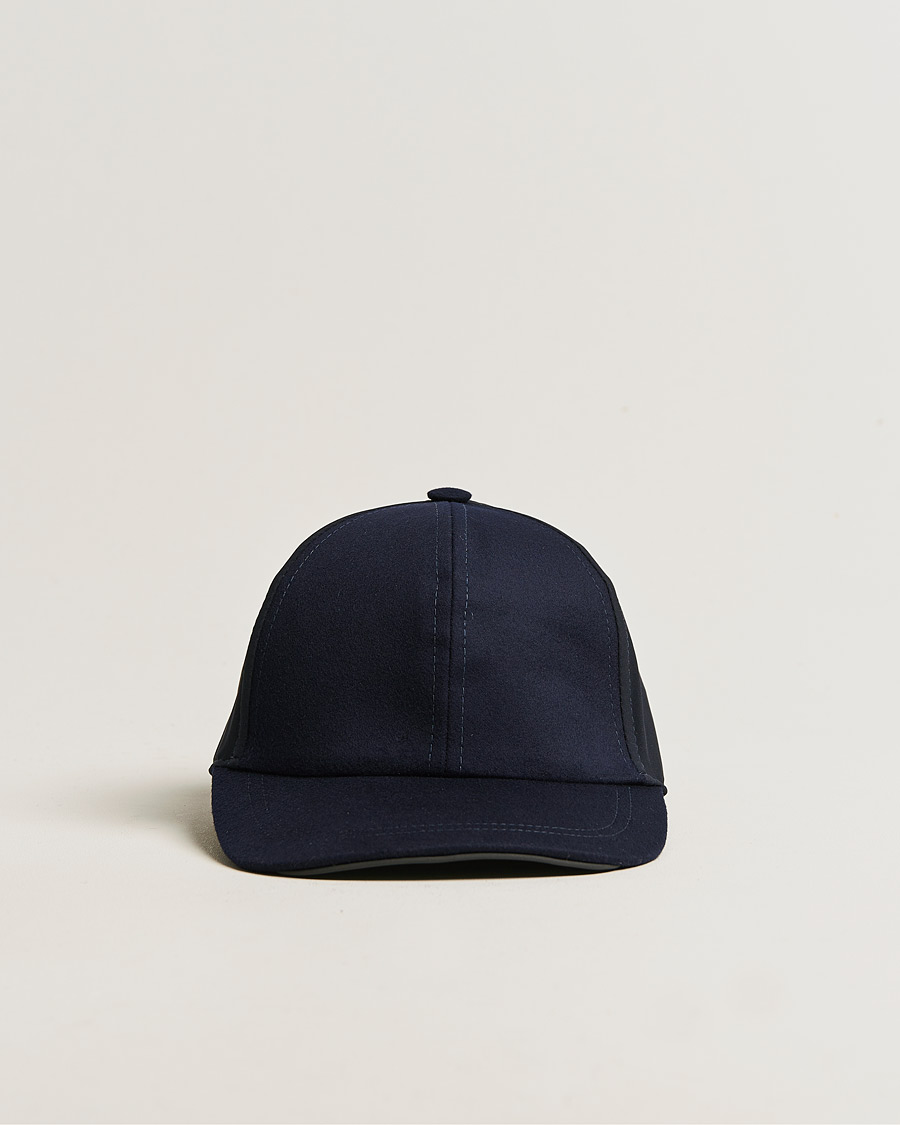 Herr |  | SEASE | Wool/Cashmere Baseball Cap Navy