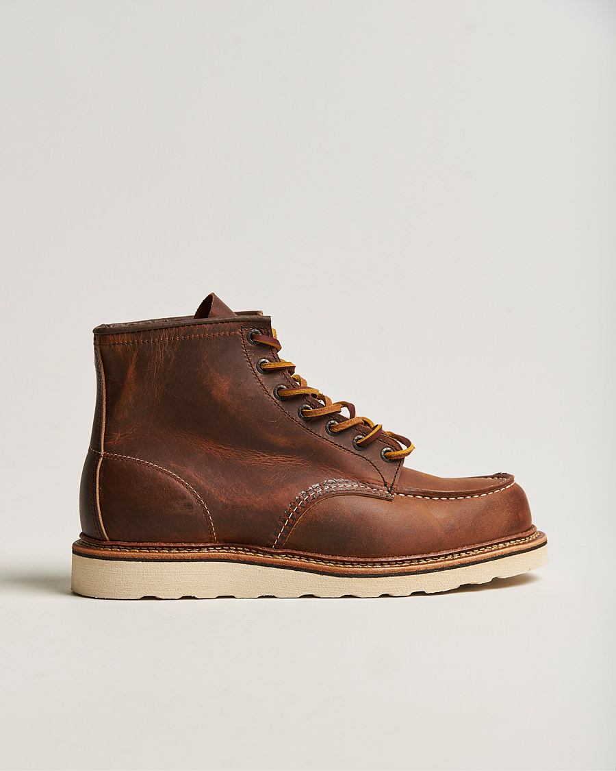 Herr | Kängor | Red Wing Shoes | Moc Toe Boot Copper Rough/Though Leather
