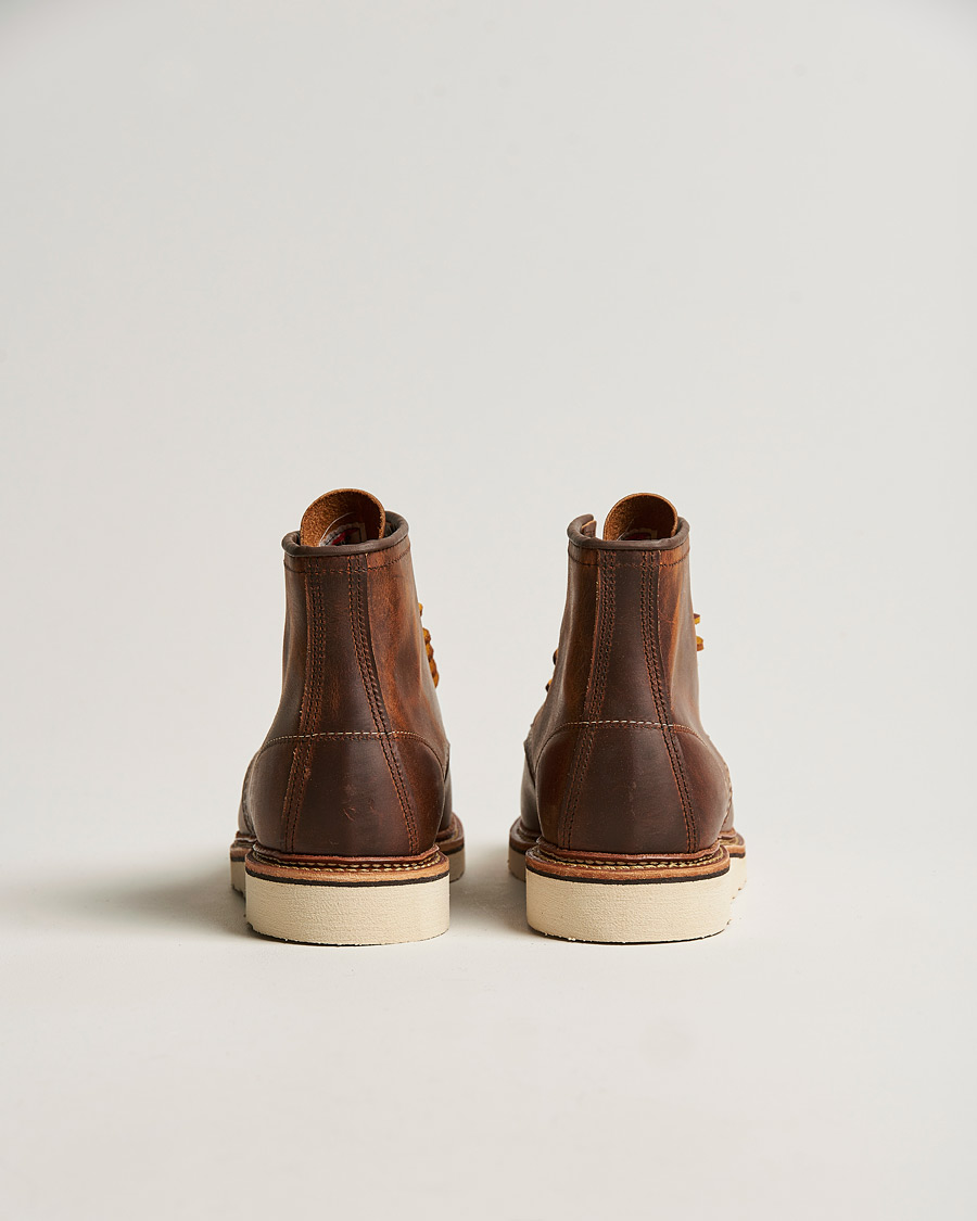 Herr | Kängor | Red Wing Shoes | Moc Toe Boot Copper Rough/Tough Leather
