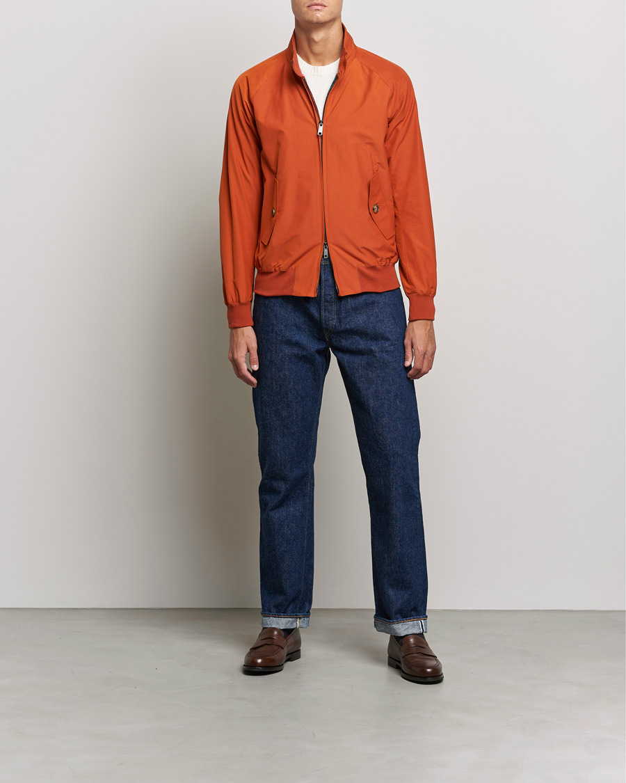 Herr | Jackor | Baracuta | G9 Original Harrington Jacket Orange