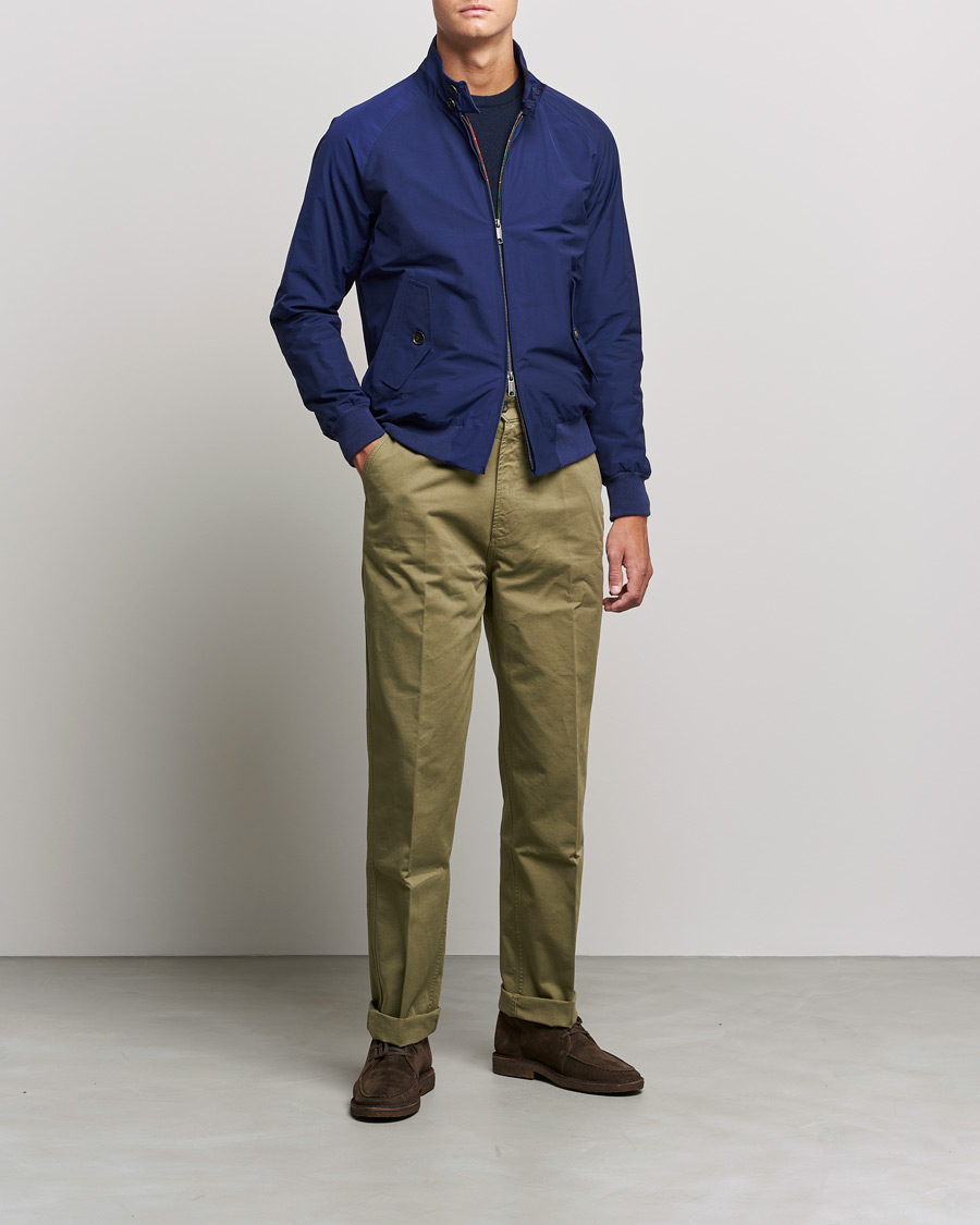 Herr | Jackor | Baracuta | G9 Original Harrington Jacket Indigo