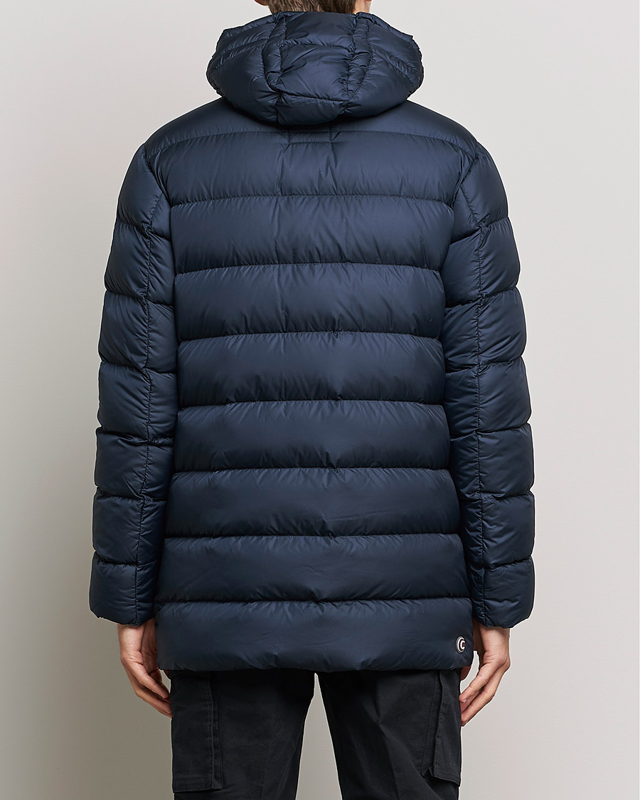 Herr | Jackor | Colmar | Concrete Mid Down Parka Navy