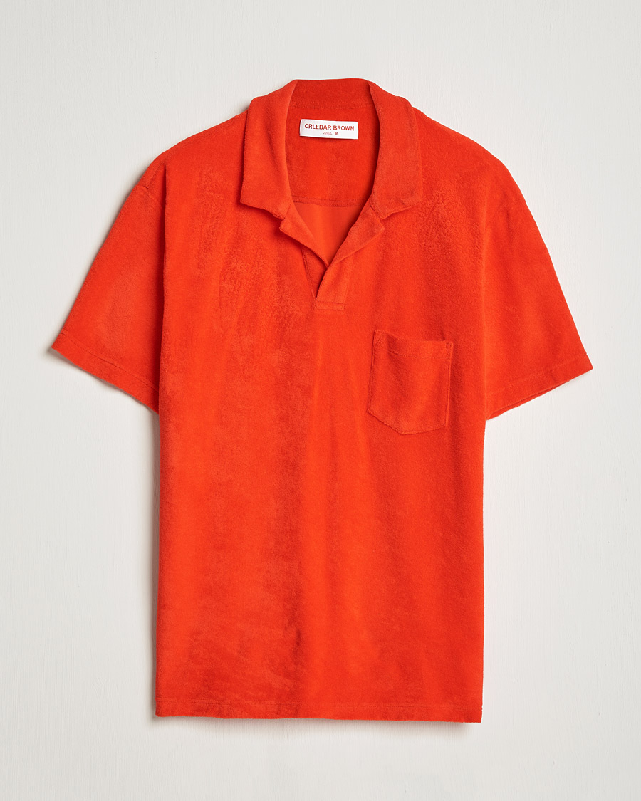 Herr | Pikéer | Orlebar Brown | Terry Polo Summer Red