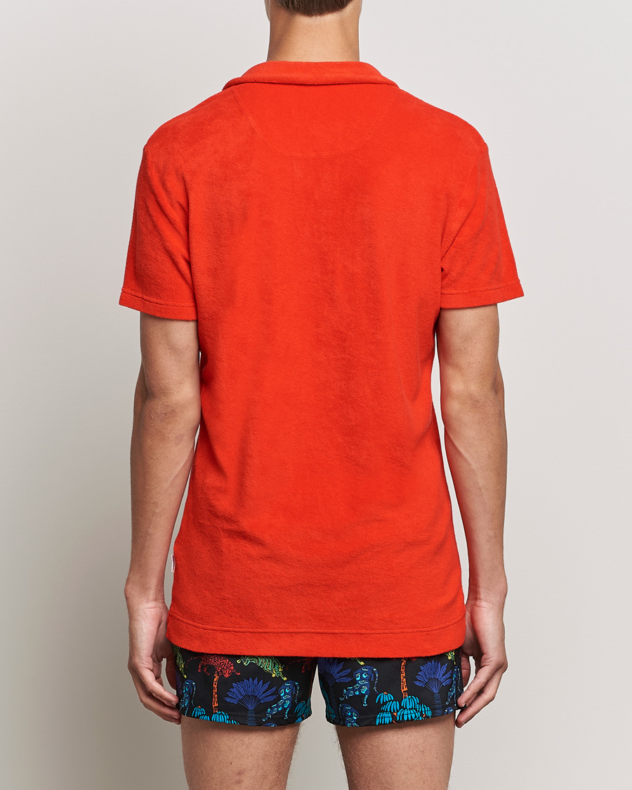 Herr | Pikéer | Orlebar Brown | Terry Polo Summer Red