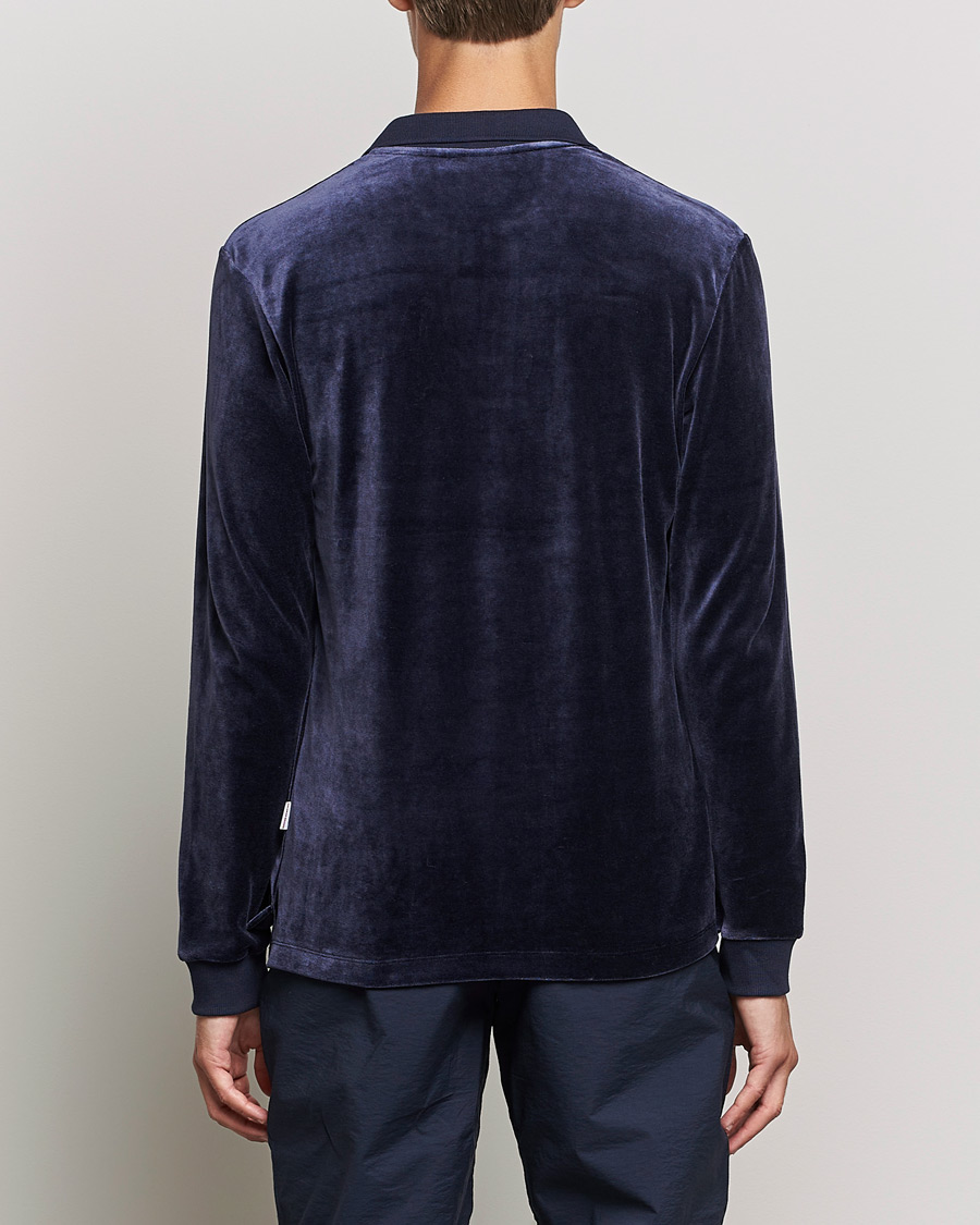Herr | Tröjor | Orlebar Brown | Bouvet Cotton/Modal Polo Night Iris