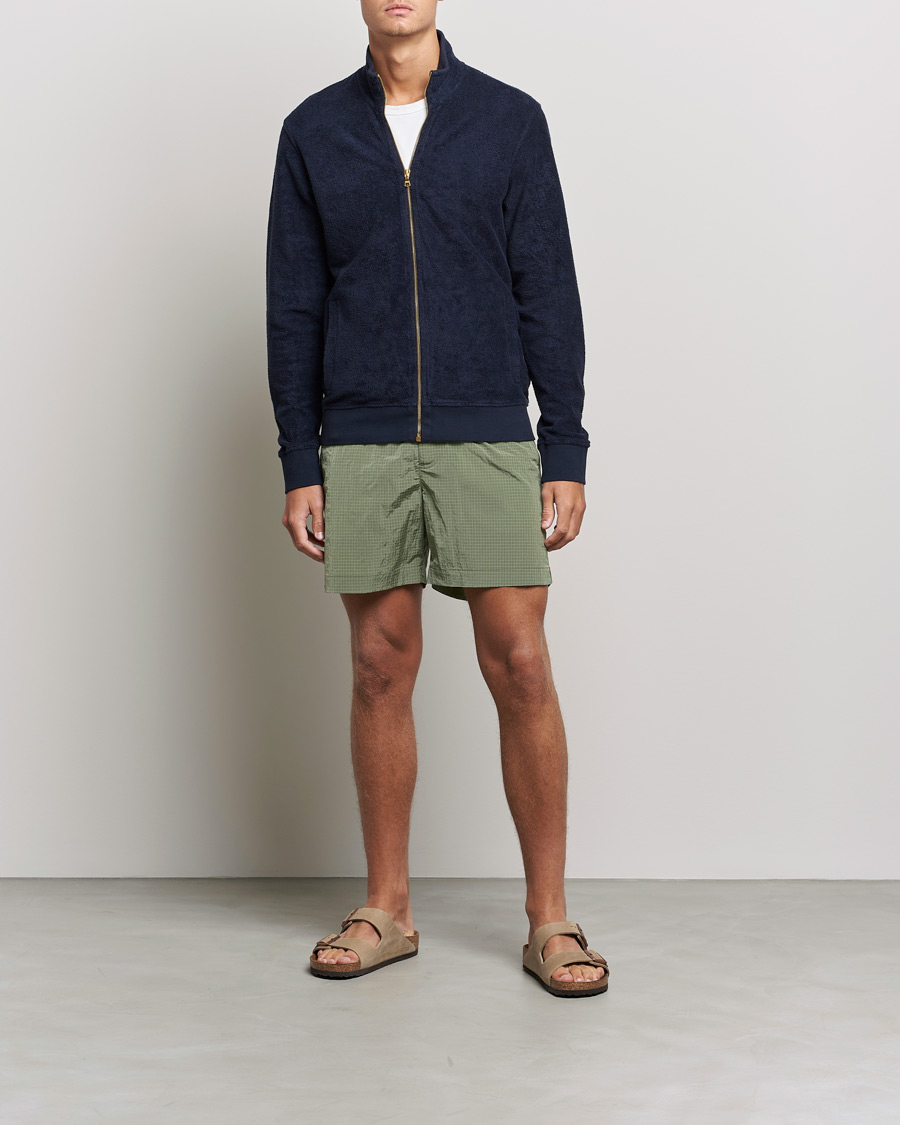 Herr | Badbyxor | Orlebar Brown | Bulldog Ripstop Swim Shorts Parachute Green
