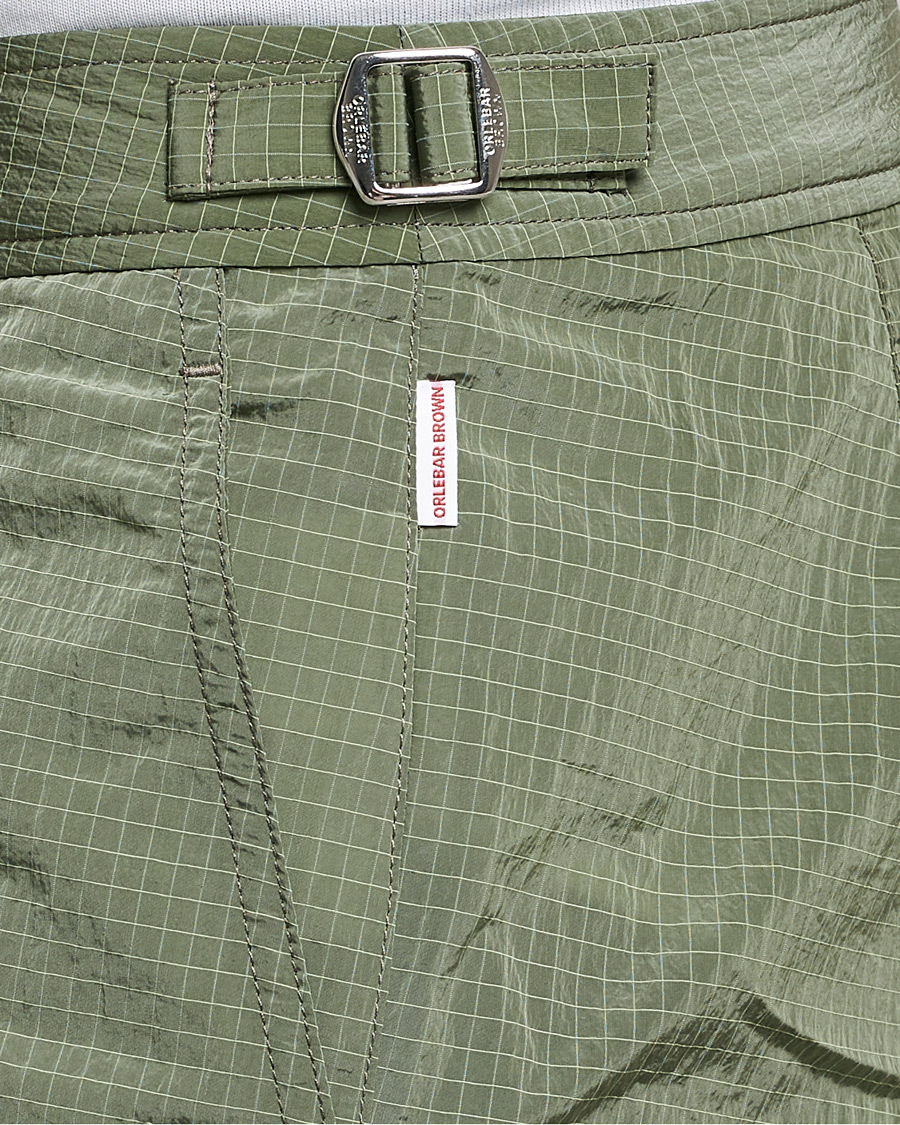 Herr | Badbyxor | Orlebar Brown | Bulldog Ripstop Swim Shorts Parachute Green
