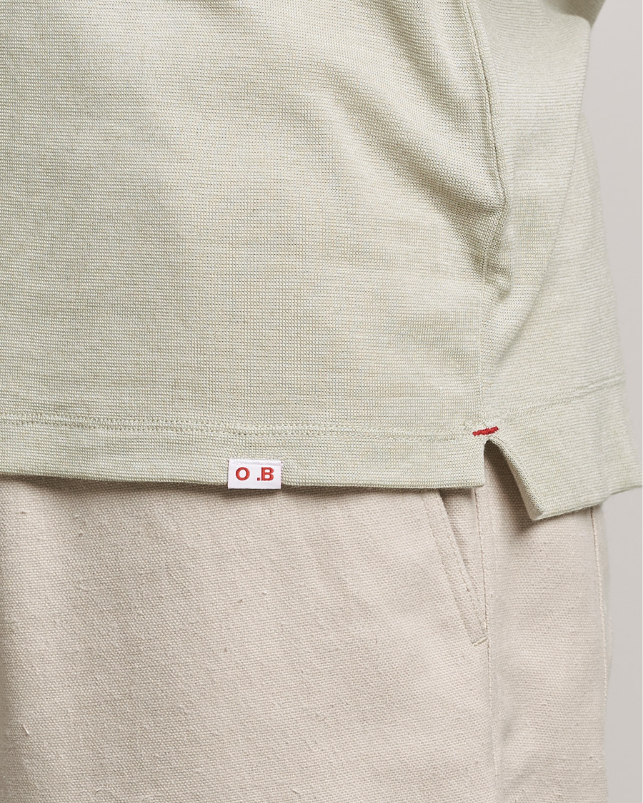 Herr | T-Shirts | Orlebar Brown | OB Classic Modal/Cashmere T-Shirt Parched Green