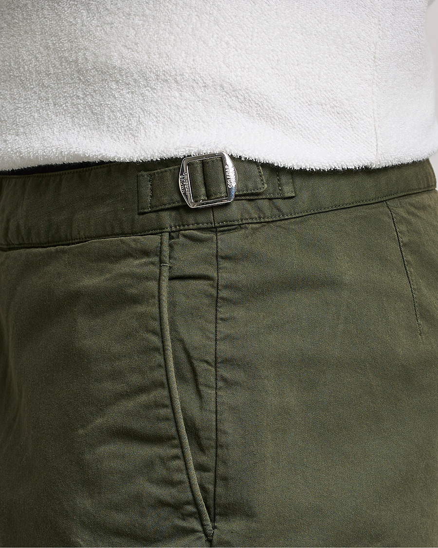 Herr | Shorts | Orlebar Brown | Bulldog Cotton Twill Shorts Forest Night