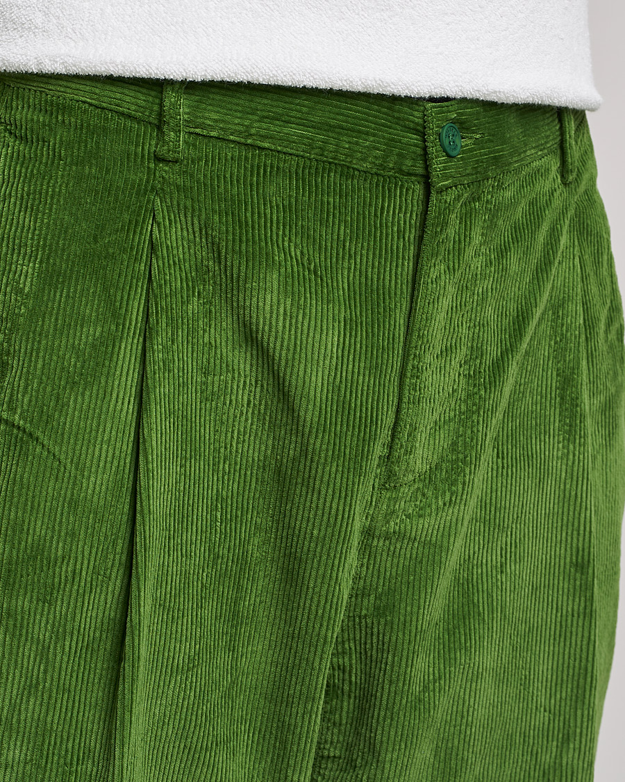 Herr | Byxor | Orlebar Brown | Dunmore Cotton Cord Trousers Conifer