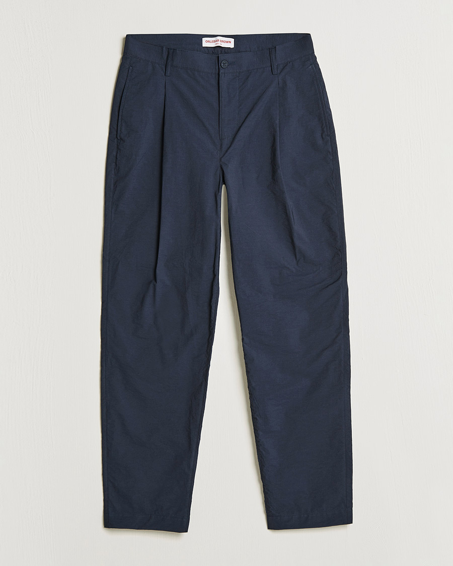 Herr | Byxor | Orlebar Brown | Dunmore Cotton Trousers Night Iris