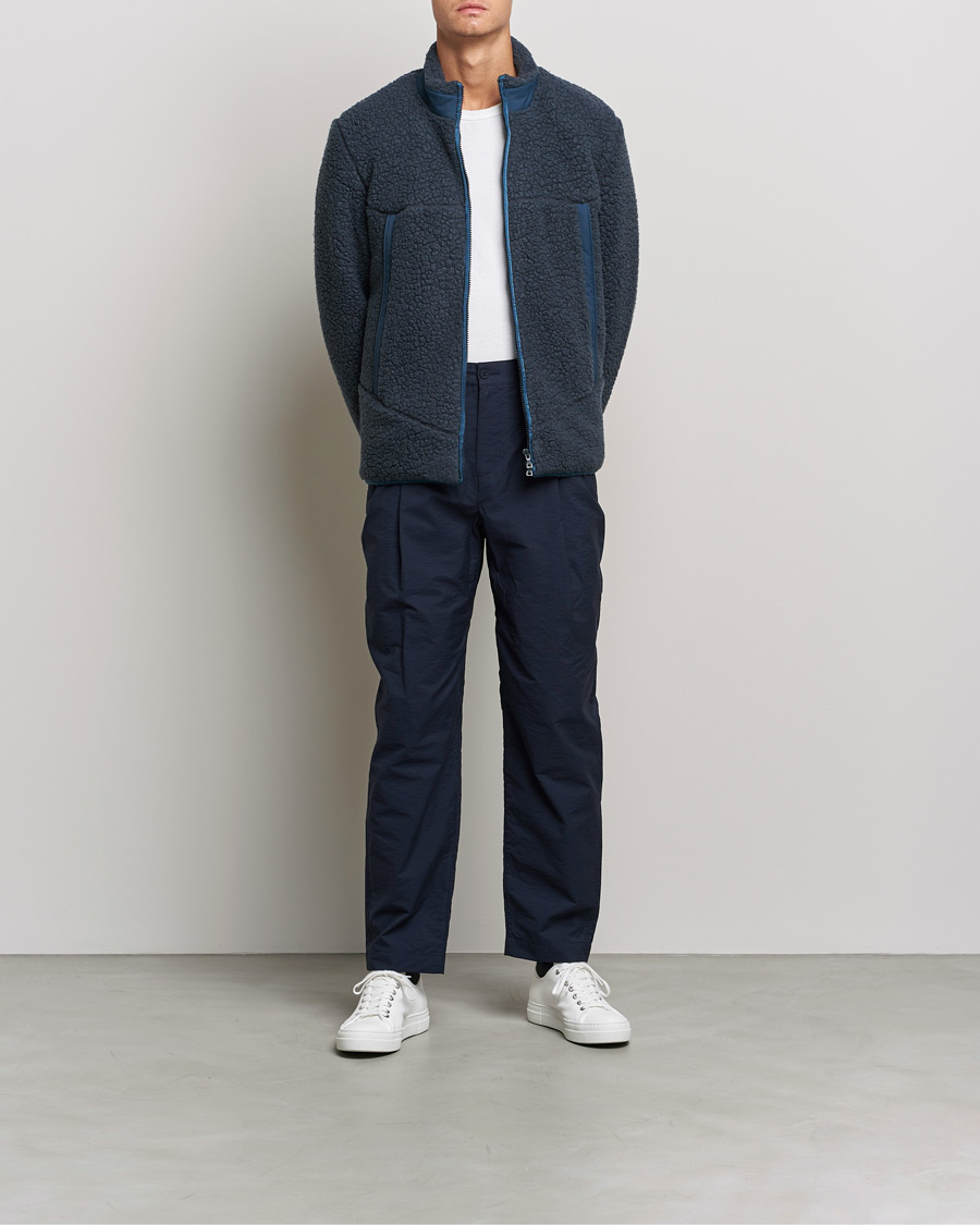 Herr | Byxor | Orlebar Brown | Dunmore Cotton Trousers Night Iris