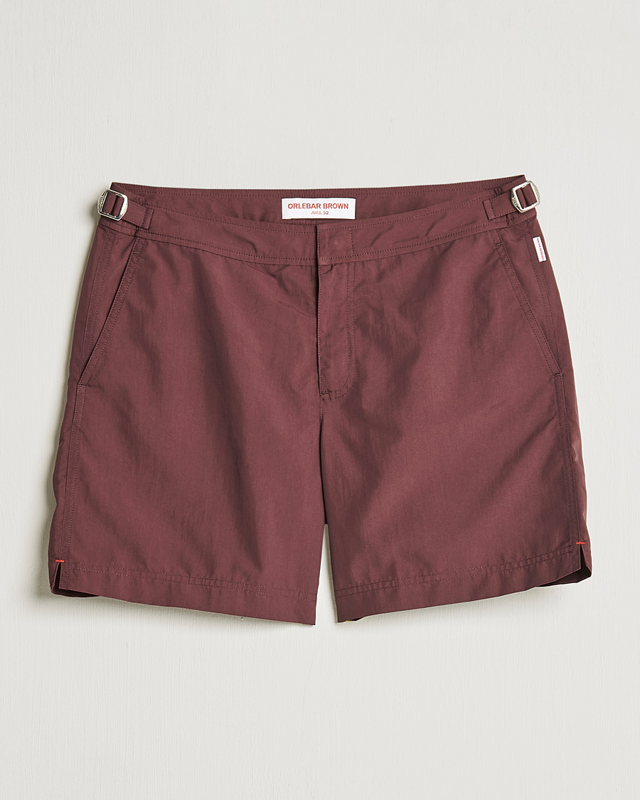 Herr | Badbyxor | Orlebar Brown | Bulldog II Medium Lenght Swim Shorts Damson