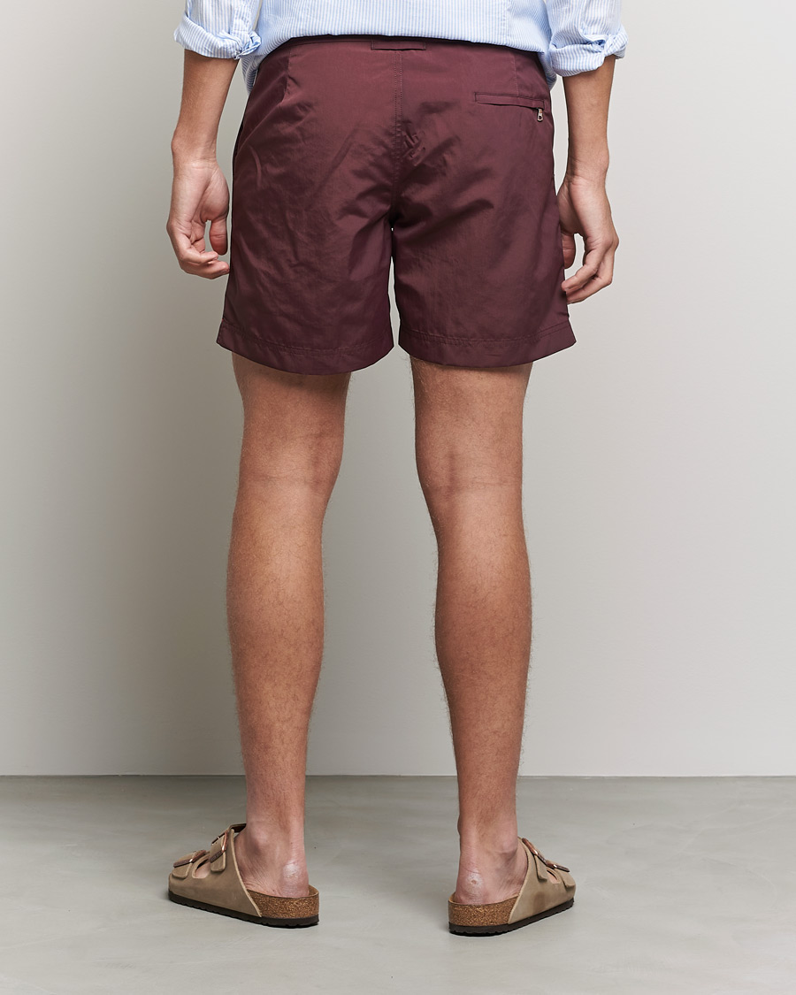Herr | Badbyxor | Orlebar Brown | Bulldog II Medium Lenght Swim Shorts Damson