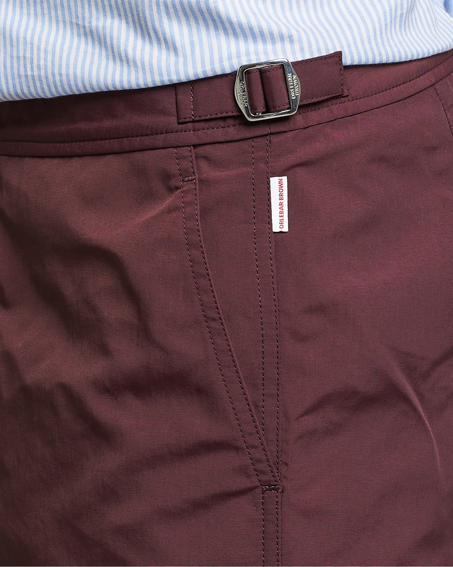 Herr | Badbyxor | Orlebar Brown | Bulldog II Medium Lenght Swim Shorts Damson