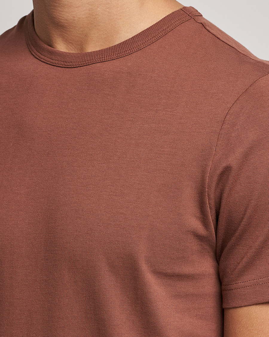 Herr | T-Shirts | Merz b. Schwanen | 1950s Classic Loopwheeled Tee Tan