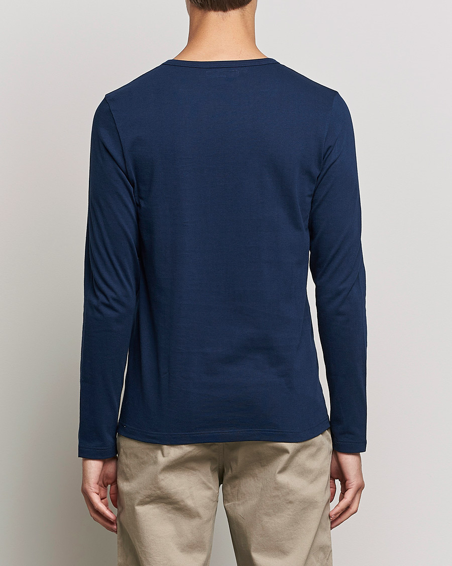 Herr | T-Shirts | Merz b. Schwanen | 1950s Classic Loopwheeled Longsleeve Tee Ink