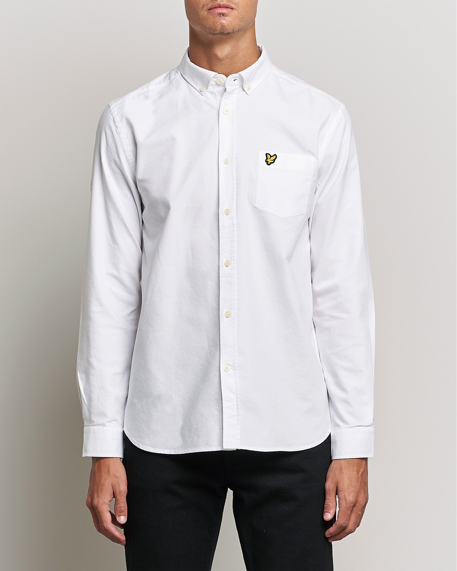 Herr | Casual | Lyle & Scott | Lightweight Oxford Shirt White