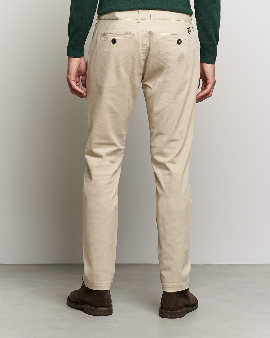 Herr | Byxor | Lyle & Scott | Chinos Stone