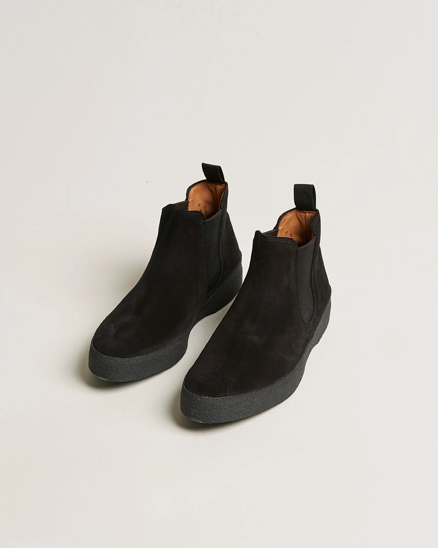 Herr | Sanders | Sanders | Adam Chelsea Boot Black Suede