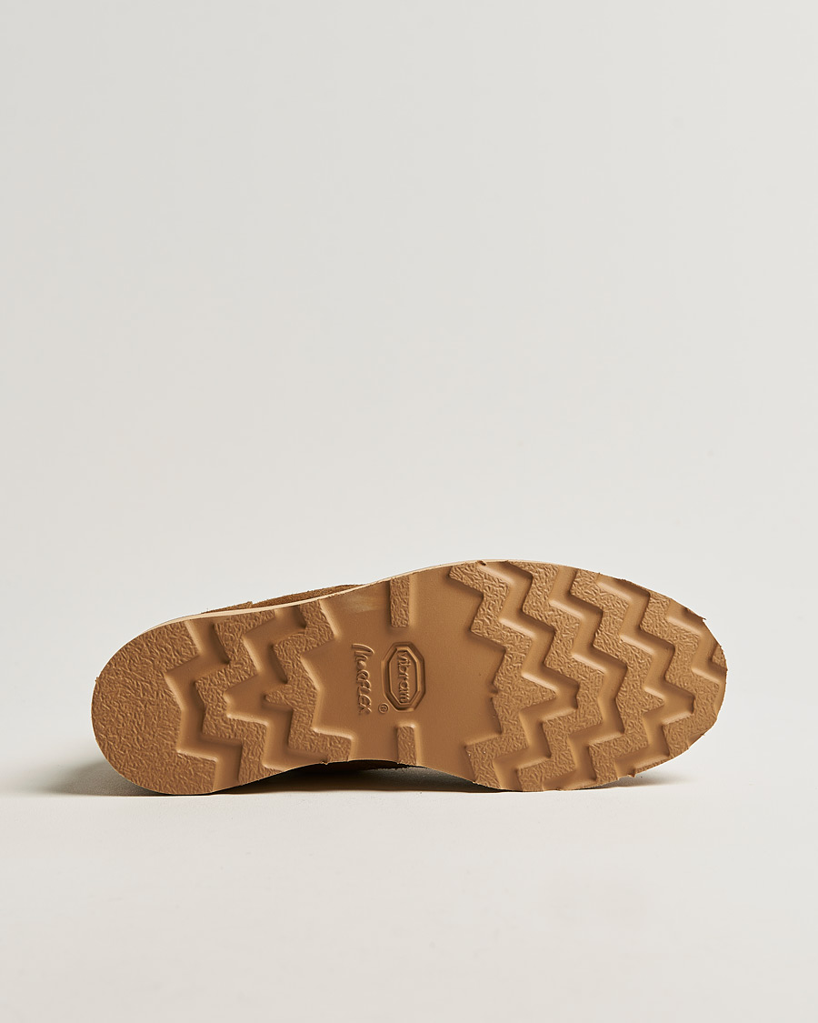 Herr | Sanders Wilson Unlined Apron Boot Tobacco Suede | Sanders | Wilson Unlined Apron Boot Tobacco Suede