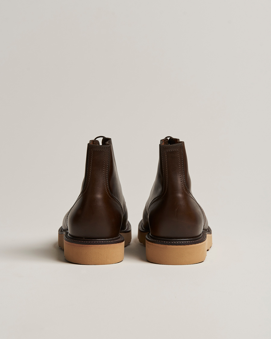 Herr | Sanders Harrison Unlined Derby Boot Brown Calf | Sanders | Harrison Unlined Derby Boot Brown Calf