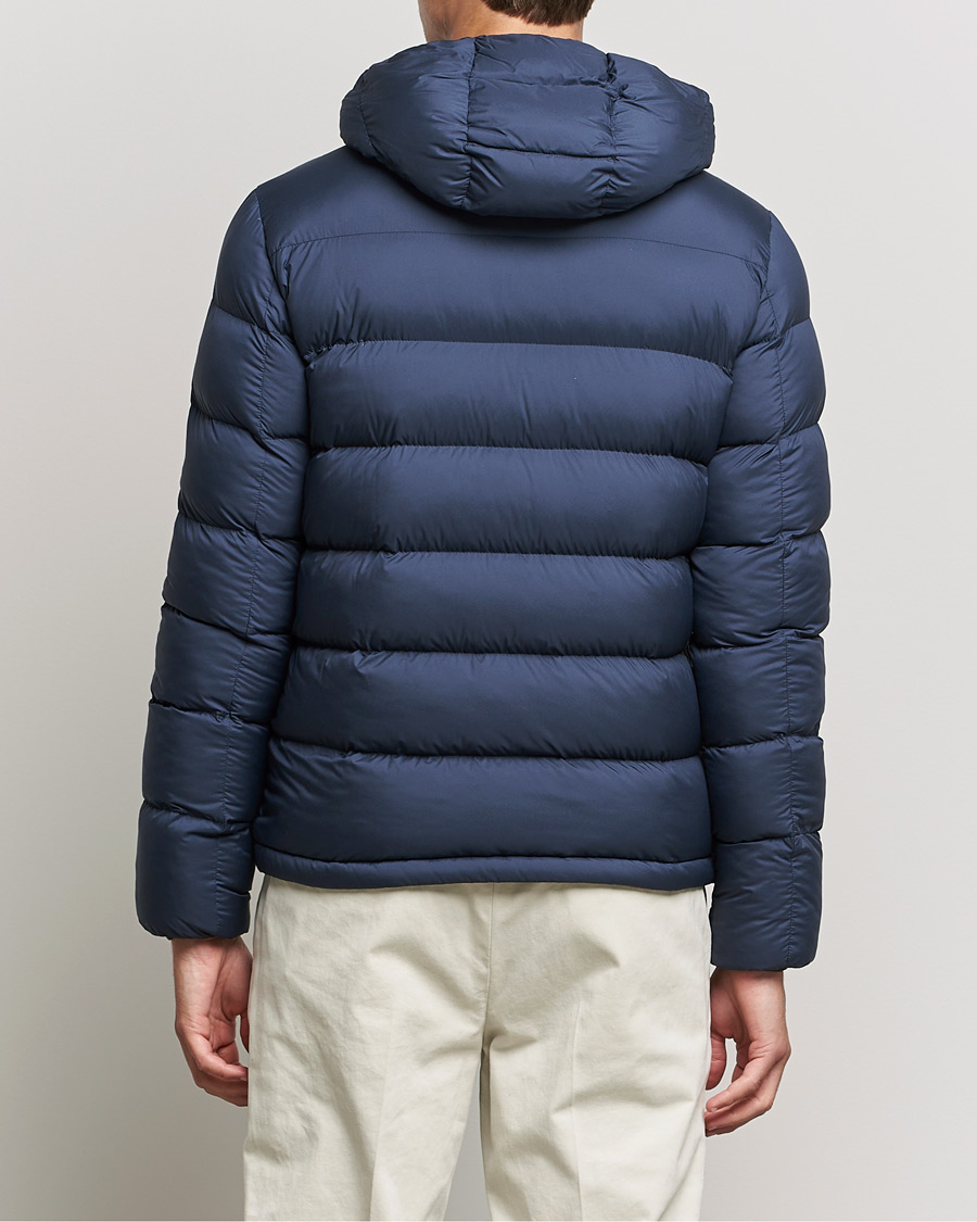 Herr | Jackor | Herno | Matt Nylon Down Jacket Navy