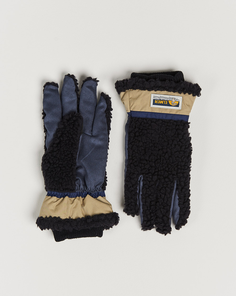 Herr | Elmer by Swany Sota Wool Teddy Gloves Black | Elmer by Swany | Sota Wool Teddy Gloves Black