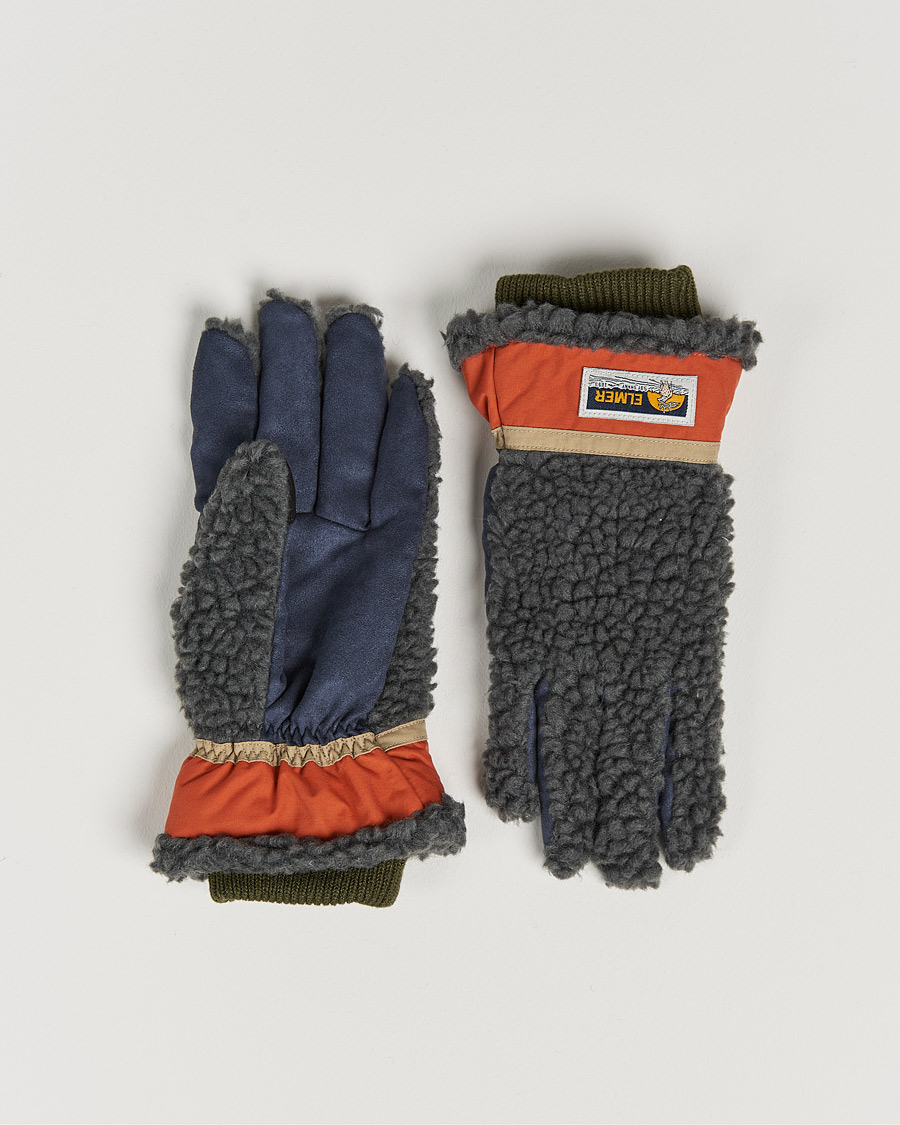Herr | Elmer by Swany Sota Wool Teddy Gloves Khaki | Elmer by Swany | Sota Wool Teddy Gloves Khaki