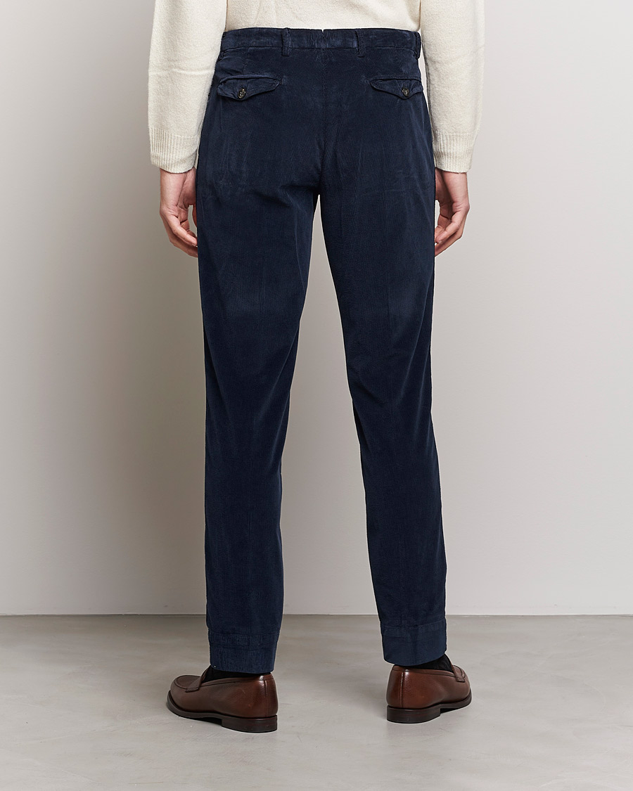 Herr | Byxor | Briglia 1949 | Easy Fit Corduroy Trousers Navy
