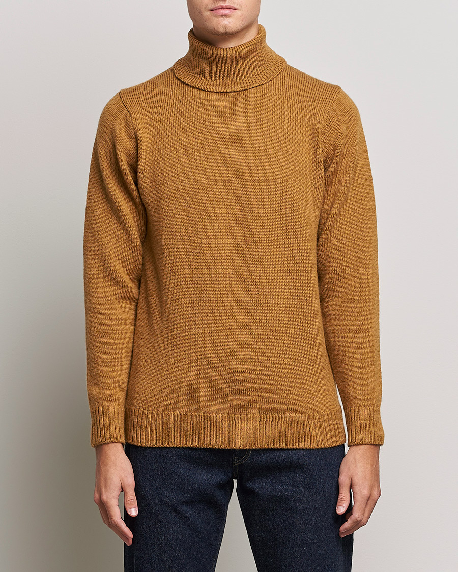 Herr | Tröjor | Peregrine | Maker´s Stitch Merino Polo Wheat