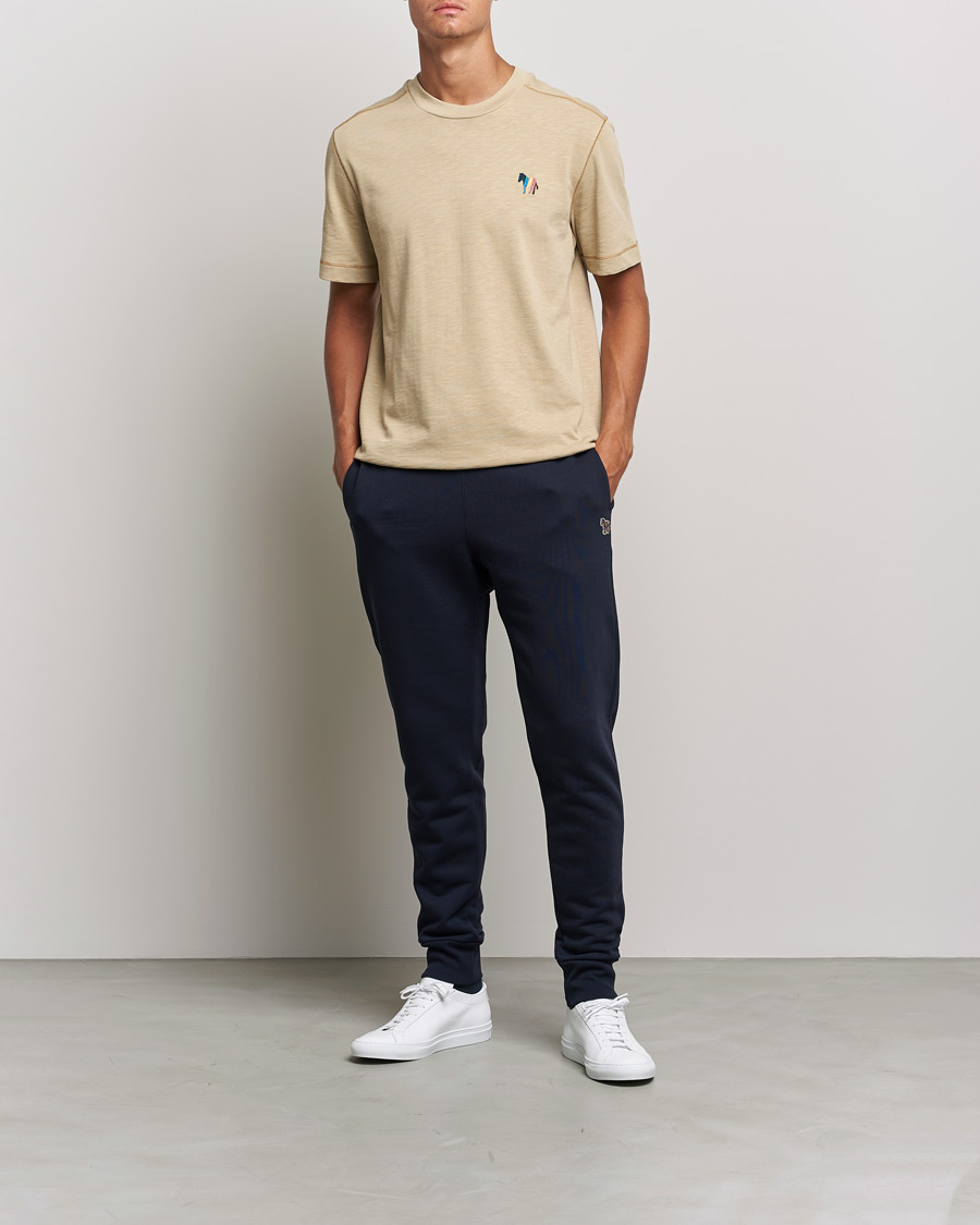 Herr | T-Shirts | PS Paul Smith | Zebra Organic Cotton T-Shirt Sand