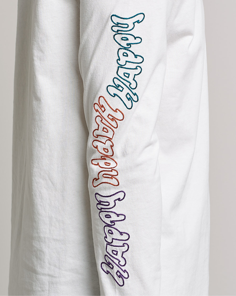Herr | T-Shirts | PS Paul Smith | Happy Face Long Sleeve T-Shirt White