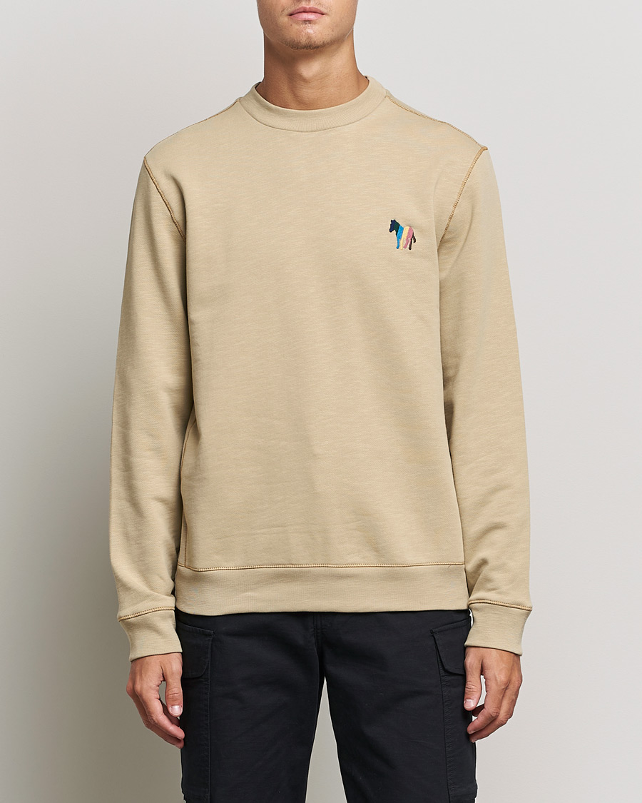 Herr |  | PS Paul Smith | Organic Cotton Zebra Sweatshirt Browns