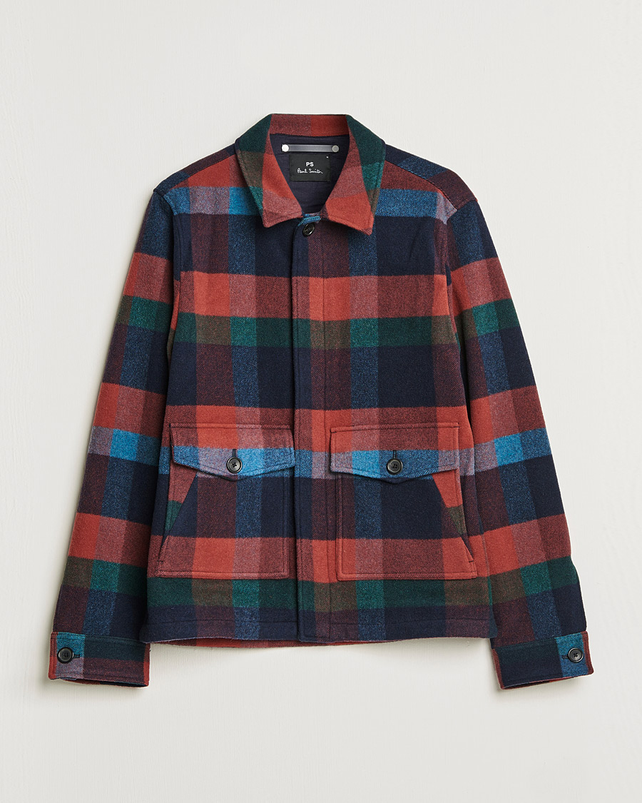 Herr | Skjortor | PS Paul Smith | Checked Overshirt Checked