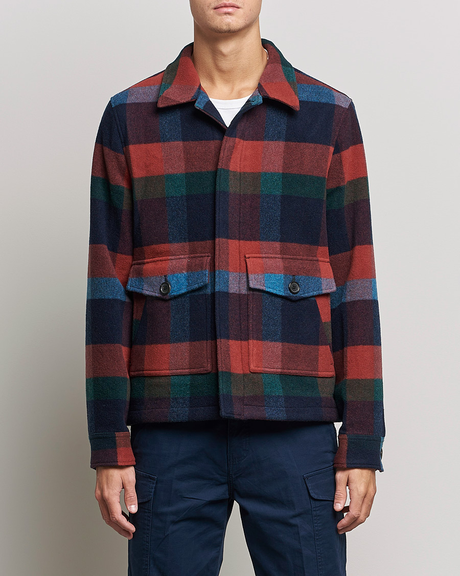 Herr | Skjortor | PS Paul Smith | Checked Overshirt Checked