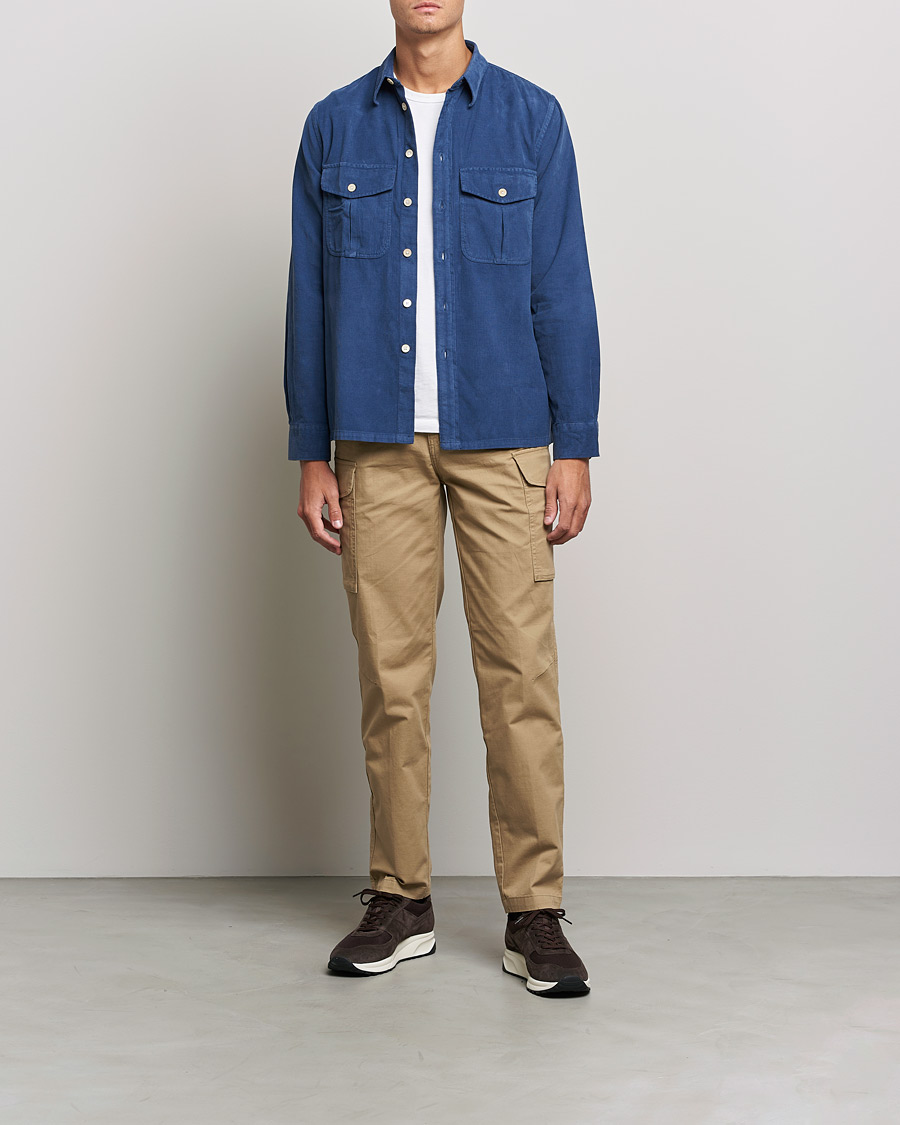Herr | Skjortor | PS Paul Smith | Casual Fit Cotton Shirt Navy