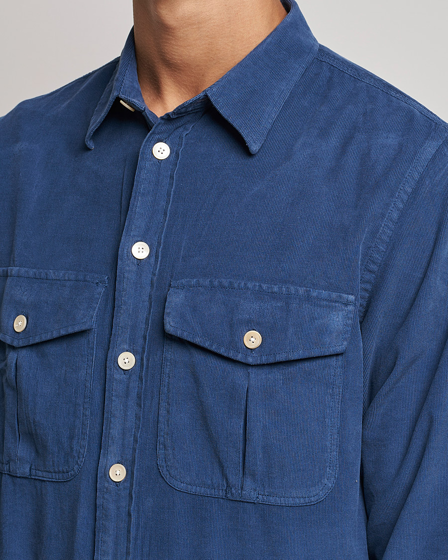 Herr | Skjortor | PS Paul Smith | Casual Fit Cotton Shirt Navy