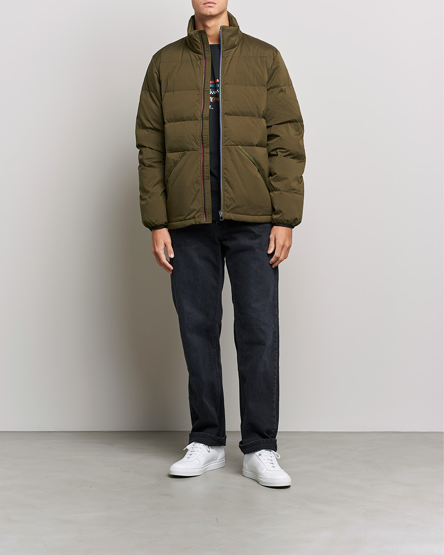 Herr | Jackor | PS Paul Smith | Lightweight Down Jacket Green