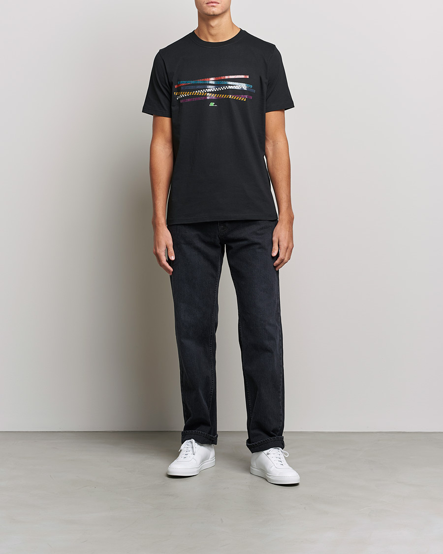 Herr |  | PS Paul Smith | Tapes Cotton T-Shirt Black