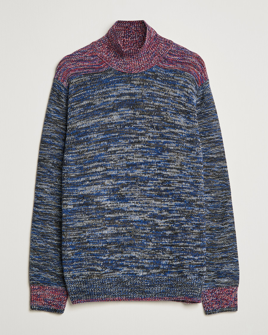 Herr | Tröjor | PS Paul Smith | Knitted Roll Neck Green