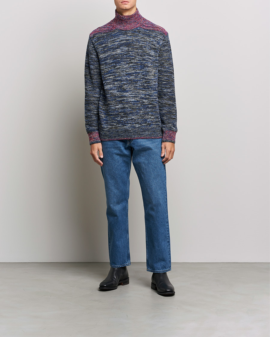 Herr | Tröjor | PS Paul Smith | Knitted Roll Neck Green