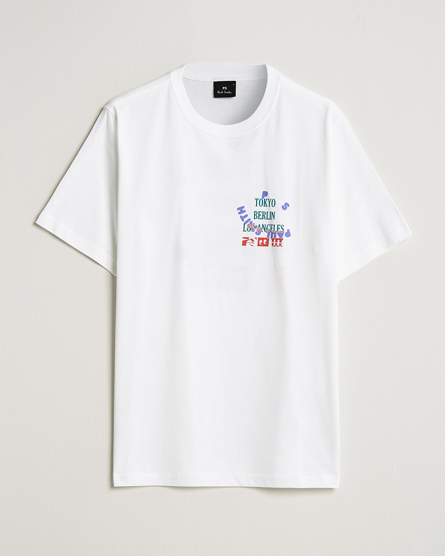 Herr | T-Shirts | PS Paul Smith | Tokyo T-Shirt White