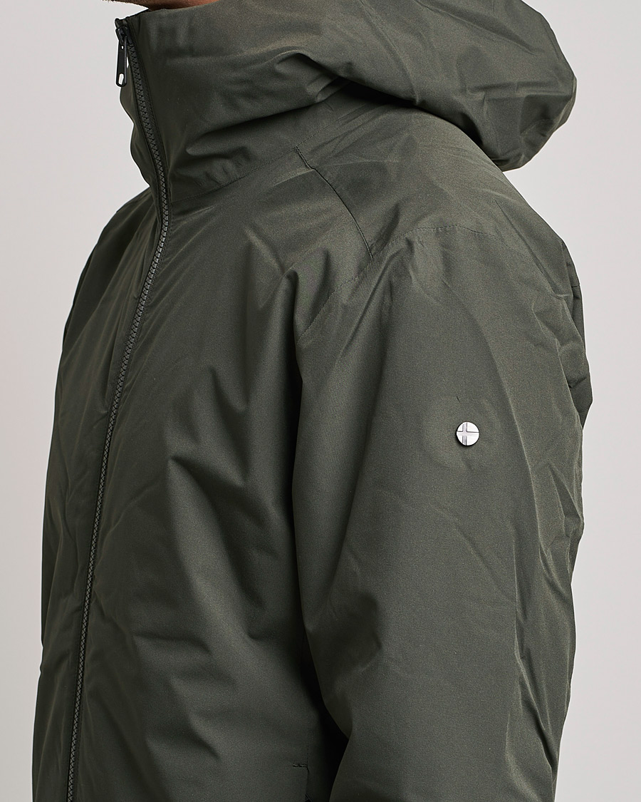 Herr | Jackor | Scandinavian Edition | Nimbus Padded Hood Jacket Dark Olive