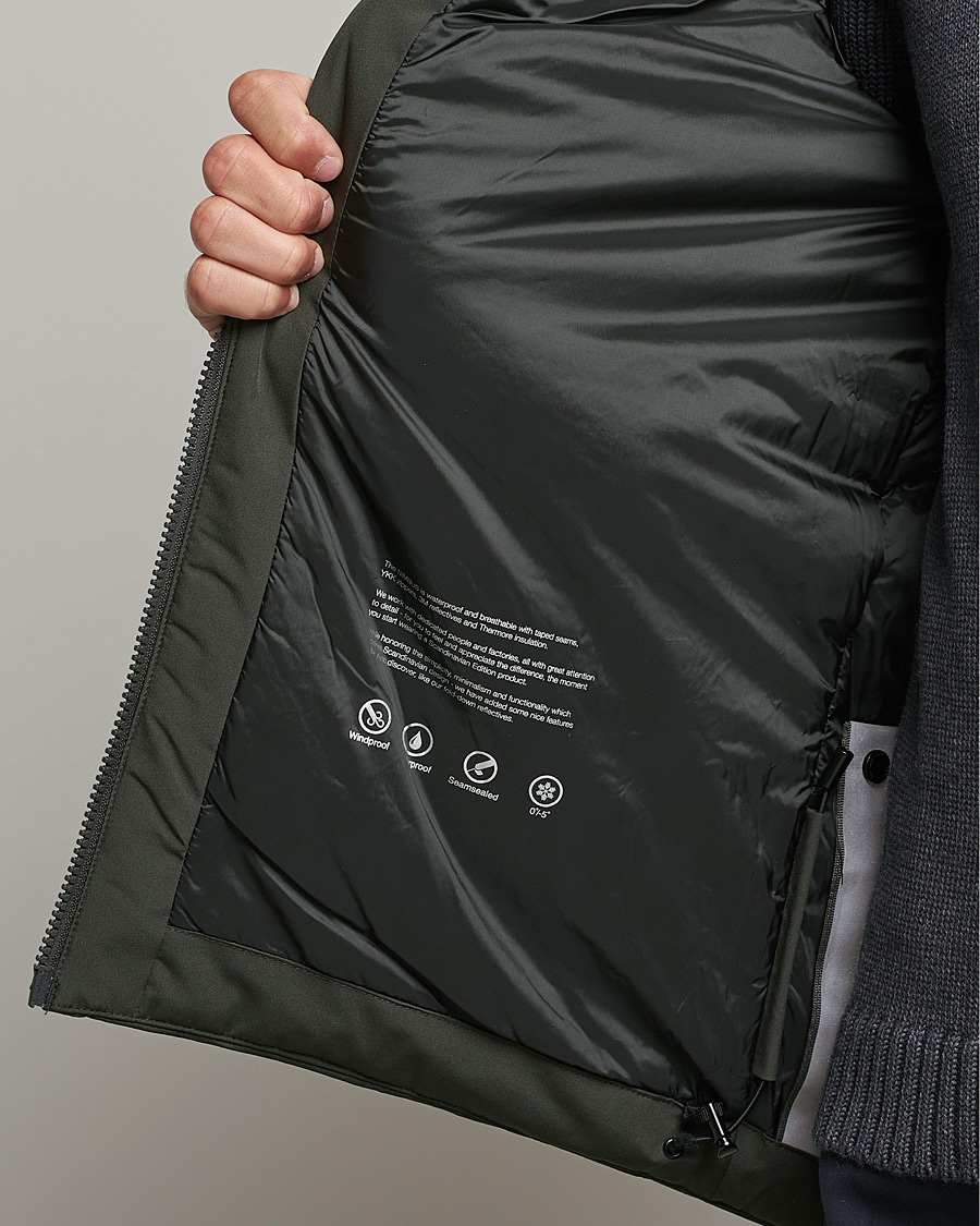 Herr | Jackor | Scandinavian Edition | Nimbus Padded Hood Jacket Dark Olive