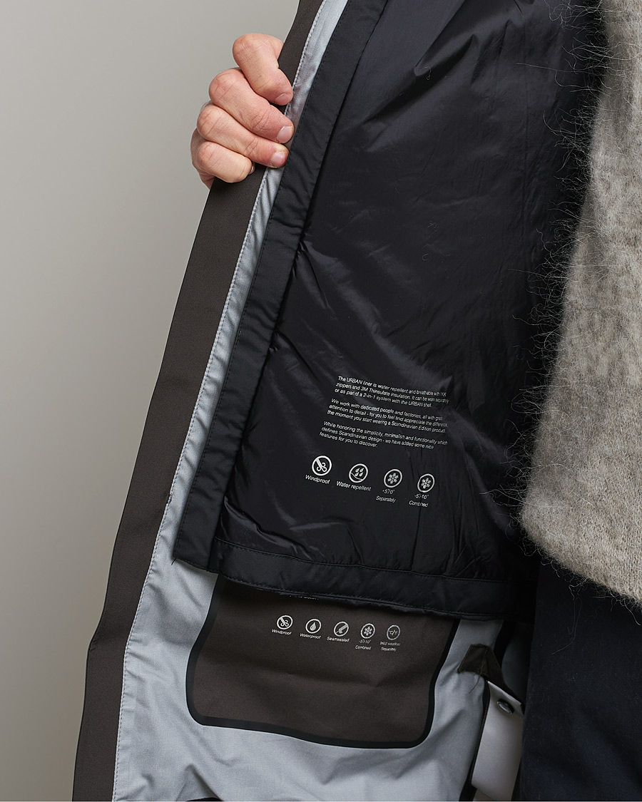 Herr | Jackor | Scandinavian Edition | Urban Three in One Jacket Dark Brown